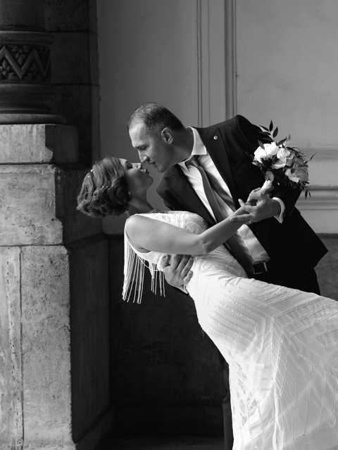 fotografie nunta braila moment intim cuplu elegant